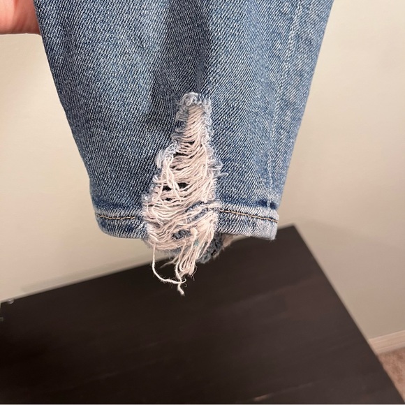 7 FAM For All Mankind Button Fly Classic Blue Women's Jeans Size 32 - Picture 6 of 13